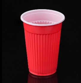 تصویر  لیوان یکبار مصرف / قرمز / بسته 50 عددی