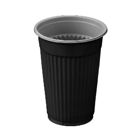 تصویر  لیوان یکبار مصرف - مشکی - بسته 50 عددی