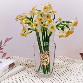 گلدان شیشه ای طرح یا زینب الکبری