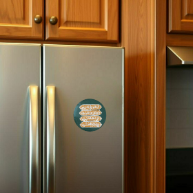 تصویر  مگنت دایره چهار سلام