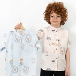 تصویر  بلوز پسرانه کاوه / کرم