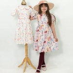 تصویر  پیراهن دخترانه محیا / سفید