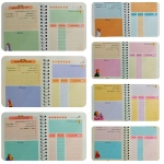 تصویر  دفتر برنامه ریزی روزانه / دخترانه / صورتی
