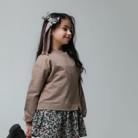 تصویر  پیراهن دخترانه طرح  بهار