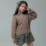 تصویر  پیراهن دخترانه طرح  بهار