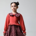 تصویر  پیراهن دخترانه طرح ناردون