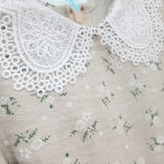 تصویر  پیراهن دخترانه / کرم