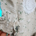 تصویر  پیراهن دخترانه / کرم