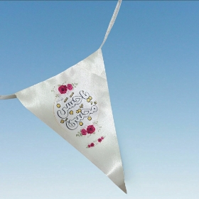 ریسه ساتن مثلثی طرح یا حسن مجتبی