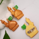 تصویر  نشان سینه گنبد طرح یا رضا