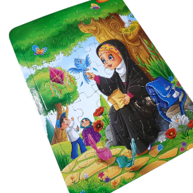 تصویر  پازل طرح نیایش و حجاب