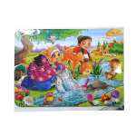 تصویر  پازل طرح برکه