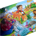 تصویر  پازل طرح برکه