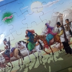 پازل بزرگ طرح کوچ