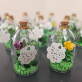 تصویر  بطری آرزوها طرح آویزیا امیرالمومنین حیدر