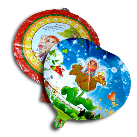 بادکنک فویلی طرح جشن عبادت ( بسته دو عددی )