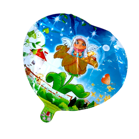 بادکنک فویلی طرح جشن عبادت ( بسته دو عددی )