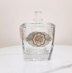 قندان بلور طرح یا جعفر بن محمد الصادق- قندان شهادت امام صادق