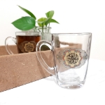 استکان دسته دار بزرگ طرح یا فاطمه المعصومه- دهه کرامت