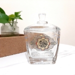 قندان بلور طرح یا فاطمه المعصومه - دهه کرامت