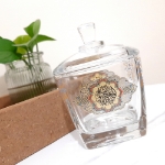 قندان بلور طرح یا فاطمه المعصومه - دهه کرامت