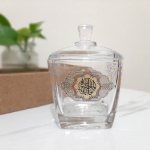 قندان بلور طرح یا فاطمه المعصومه - دهه کرامت