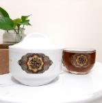 قندان چینی طرح یا فاطمه المعصومه- دهه کرامت