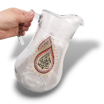 پارچ بلور طرح یا اباعبدالله - یا اباالفضل - محرم