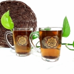 استکان دسته دار بزرگ طرح یا حسن بن علی المجتبی - رمضان