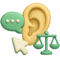 رعایت حقوق مشتری شنیدن شفاف صدای مشتری