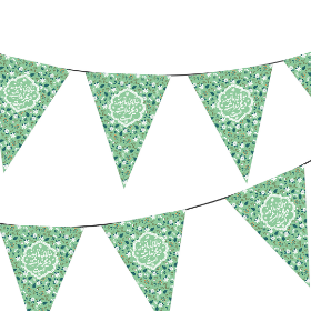 ریسه ساتن مثلثی طرح مولای ما نمونه دیگر نداشته است - عید غدیر