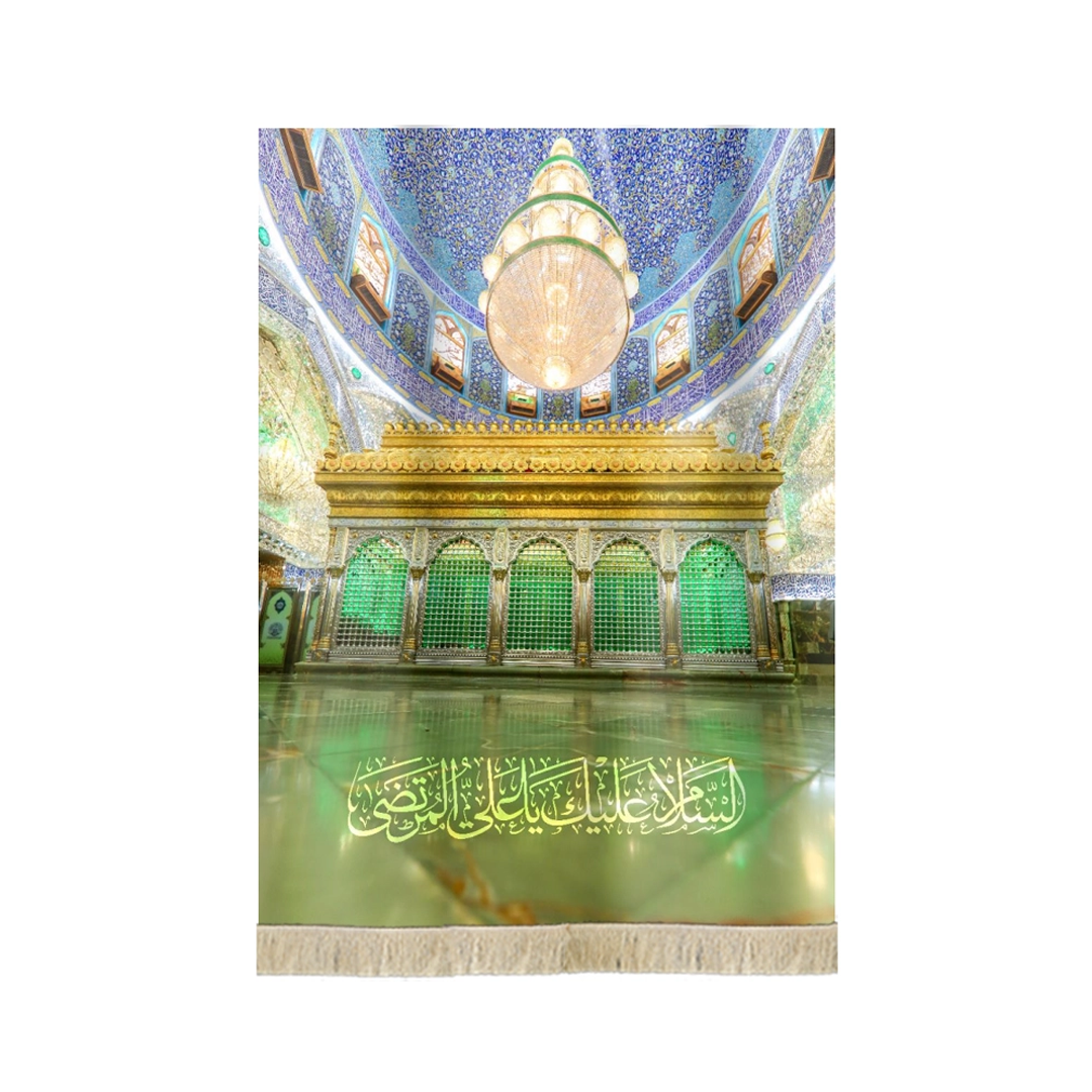 کتیبه تصویری ضریح امام علی - عید غدیر