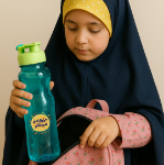 قمقمه رنگی طرح من یار امیر مومنانم - قمقمه عید غدیر - لوازم التحریر مذهبی و عید غدیر