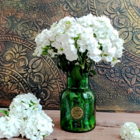 گلدان شیشه ای طرح یا علی بن ابی طالب - عید غدیر - گلدان مذهبی