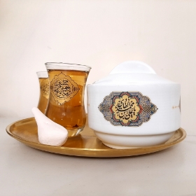 قندان چینی طرح  یا علی بن محمد الهادی- قندان شهادت امام هادی- قندان ولادت امام هادی