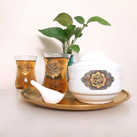 قندان چینی طرح محمد بن علی الباقر- قندان مذهبی