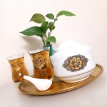 قندان چینی طرح محمد بن علی الباقر- قندان ولادت امام باقر