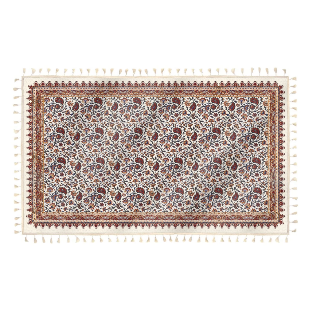 سفره قلمکار چهار نفره - نیمه شعبان- عید غدیر- سفره مذهبی