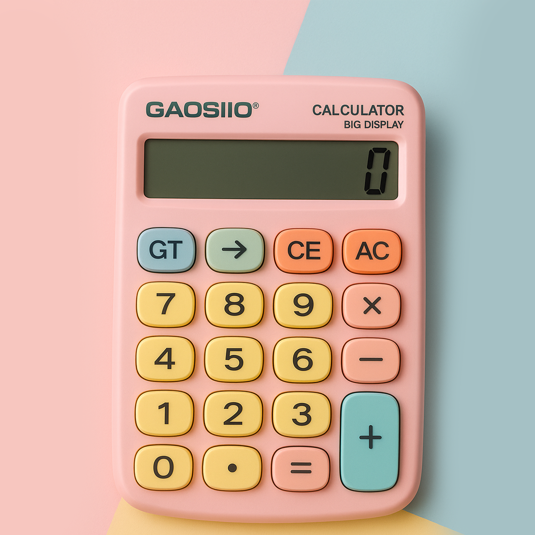 ماشین حساب پاستیلی - ماشن حساب فانتزی