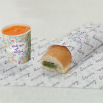 رول پک ساندویچ و همبرگر طرح عید غدیر مبارک - بسته بندی غذا عید غدیر