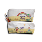 تصویر  جامدادی پارچه ای طرح من یار امیر مومنانم - دشت