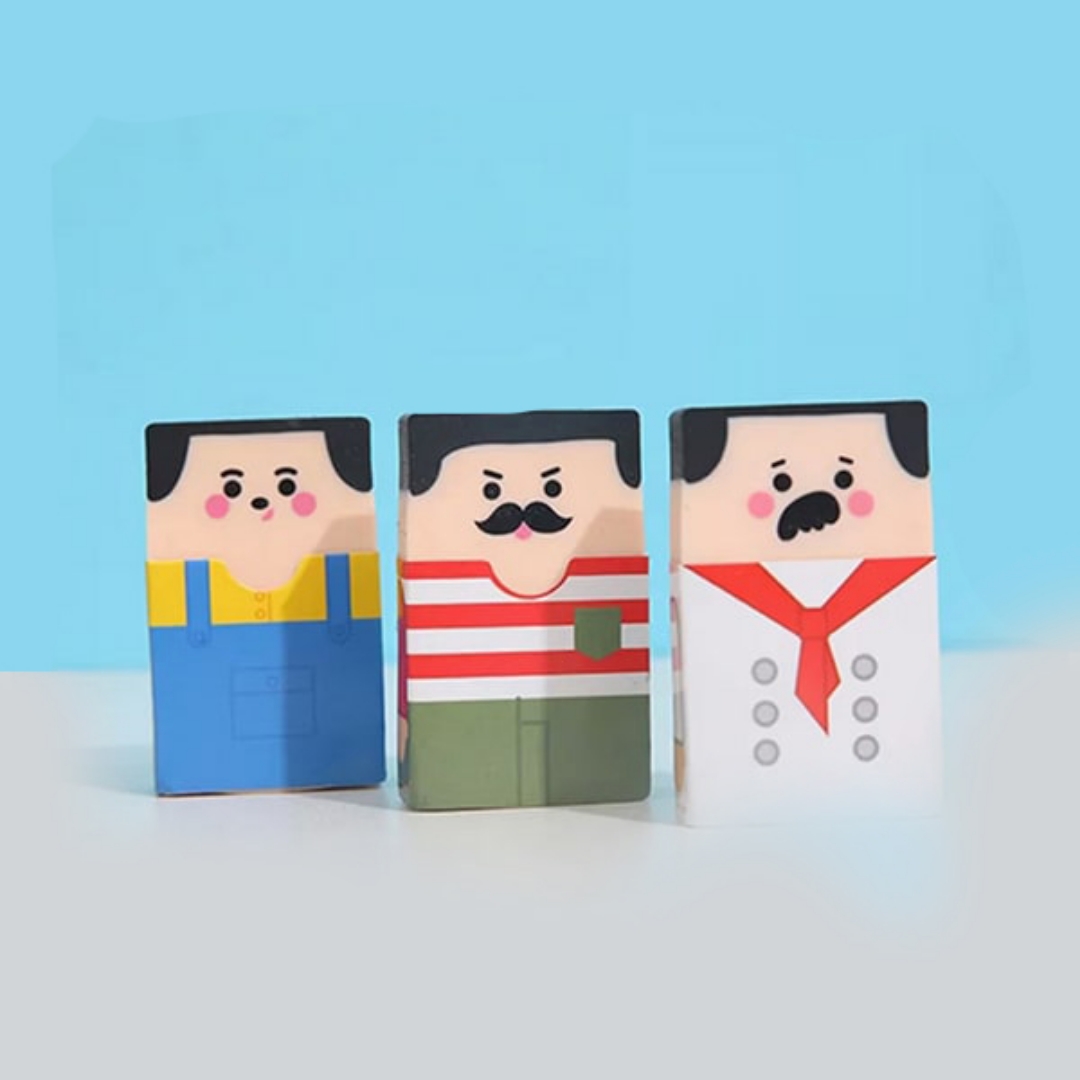 تصویر  پاک کن طرح مرد کچل شو