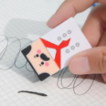 تصویر  پاک کن طرح مرد کچل شو