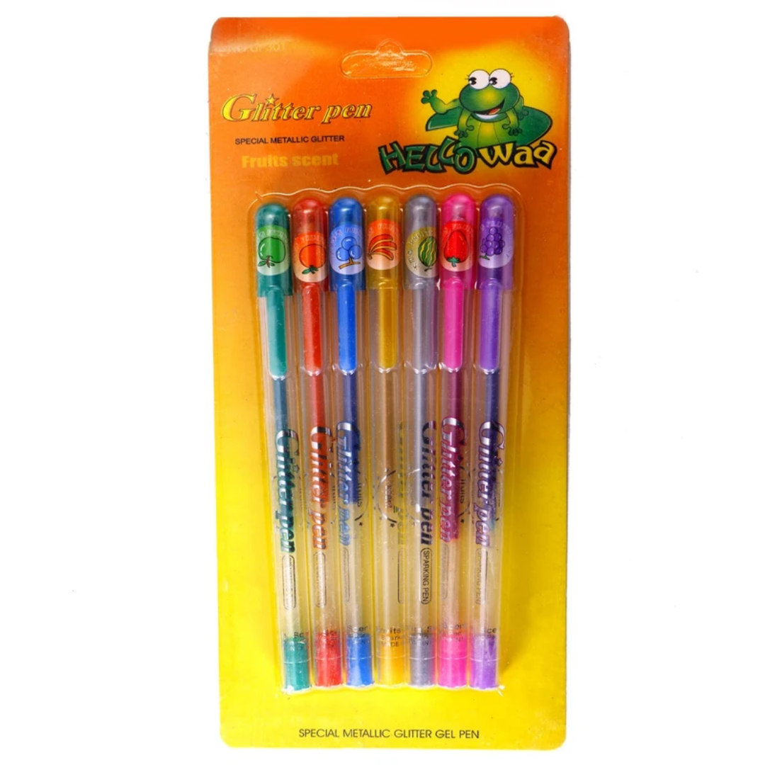 تصویر  خودکار اکلیلی مدل میوه ای - بسته 7 عددی