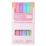 تصویر  ماژیک علامت زن مکعبی پاستیلی - 6 رنگ