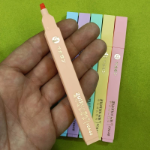 تصویر  ماژیک علامت زن مکعبی پاستیلی - 6 رنگ