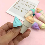 تصویر  ماژیک علامت زن مدل بستنی قیفی - 6 عددی