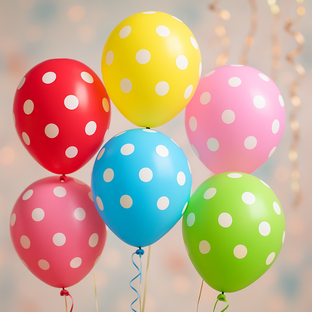 بادکنک خالدار