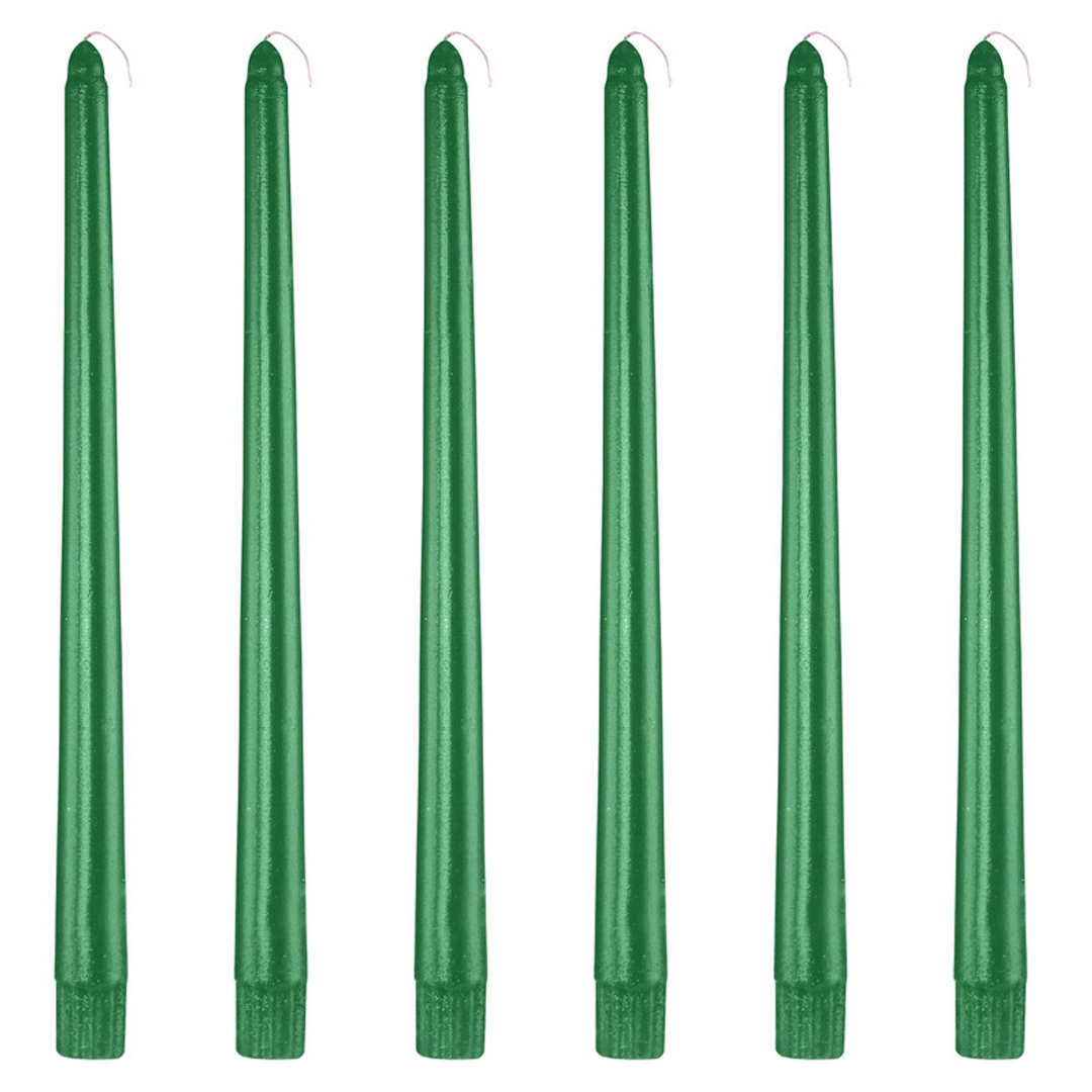 شمع قلمی - سبز - شمع عید غدیر- شمع تکی-30 سانت