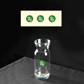 برچسب شیشه ای طرح غدیری ام- برچسب مذهبی